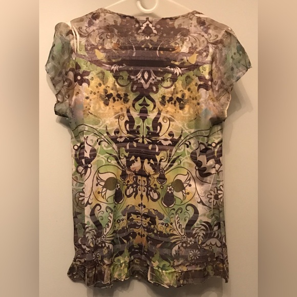 Embellished Multicolor Top - Picture 2 of 2